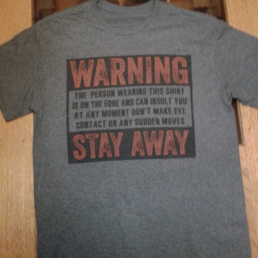 Warning tees